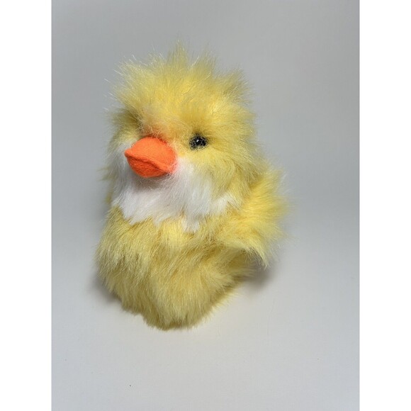 RUSS Berrie Chick Waddles Plush Stuffed Animal 11 in Yellow Fluffy Duckling Duck - Picture 3 of 12